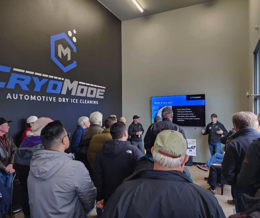 Customers in a room